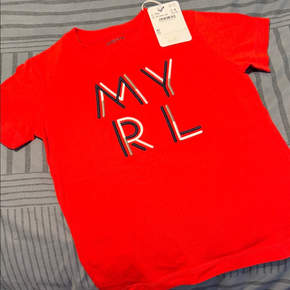 Mayoral Vibrant Red MYRL T-Shirt